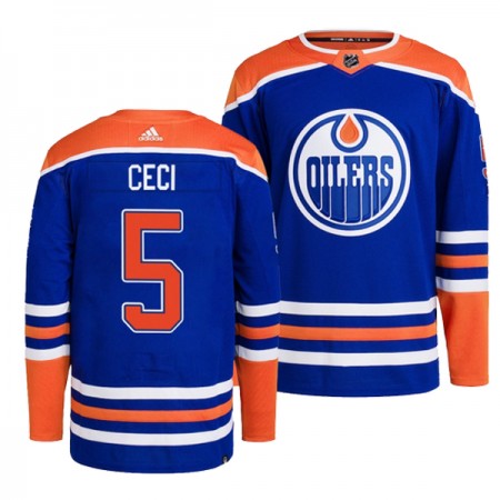 Miehille NHL Edmonton Oilers Pelipaita Cody Ceci 5 Adidas Sininen Authentic